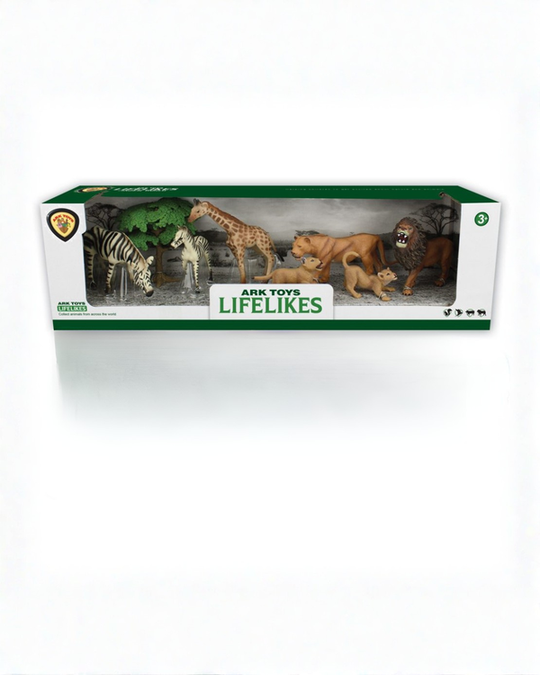 Large Wildlife Set Lifelikes (8Pcs)