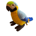 Blue & Yellow Parrot Soft Toy